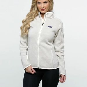 Patagonia better sweater raw linen size large